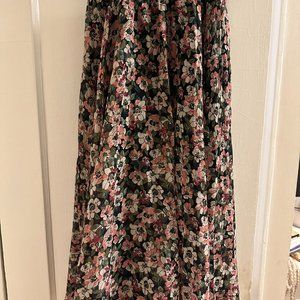 Abercrombie and Fitch floral Maxi skirt